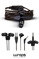 WRAPS Natural In-ear Headphones with Microphone